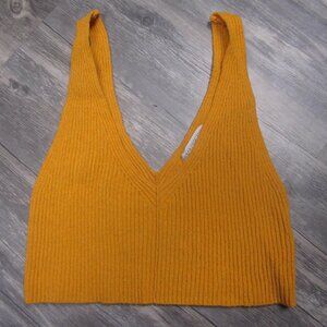 Orange Urban Outfitters Crop Tank
